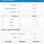 trebles bet calculator
